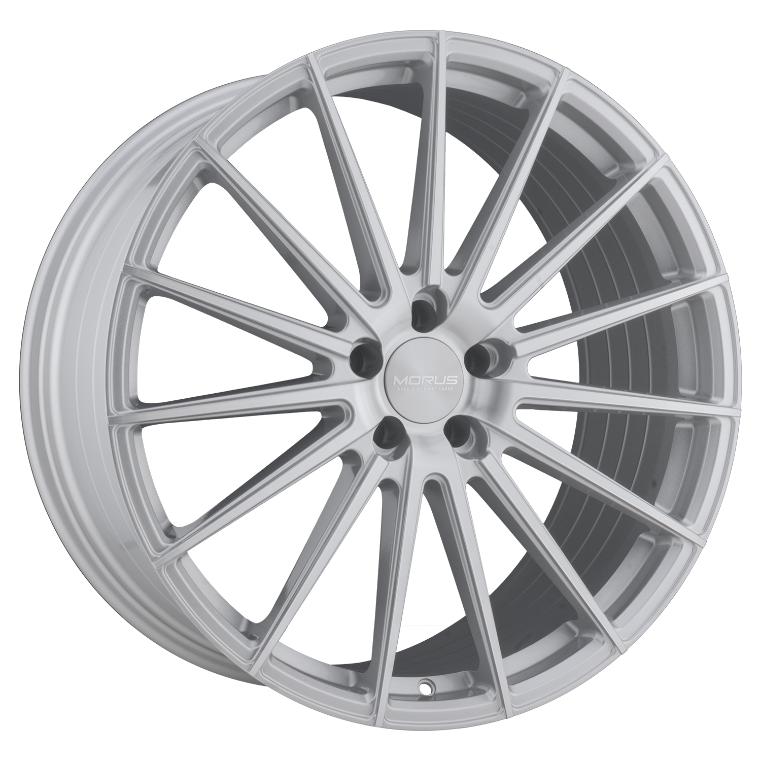 Morus KRAFT, Flat Concave Profile, 18x8.5, 5x112, ET35, CB66.56, Silver Machined