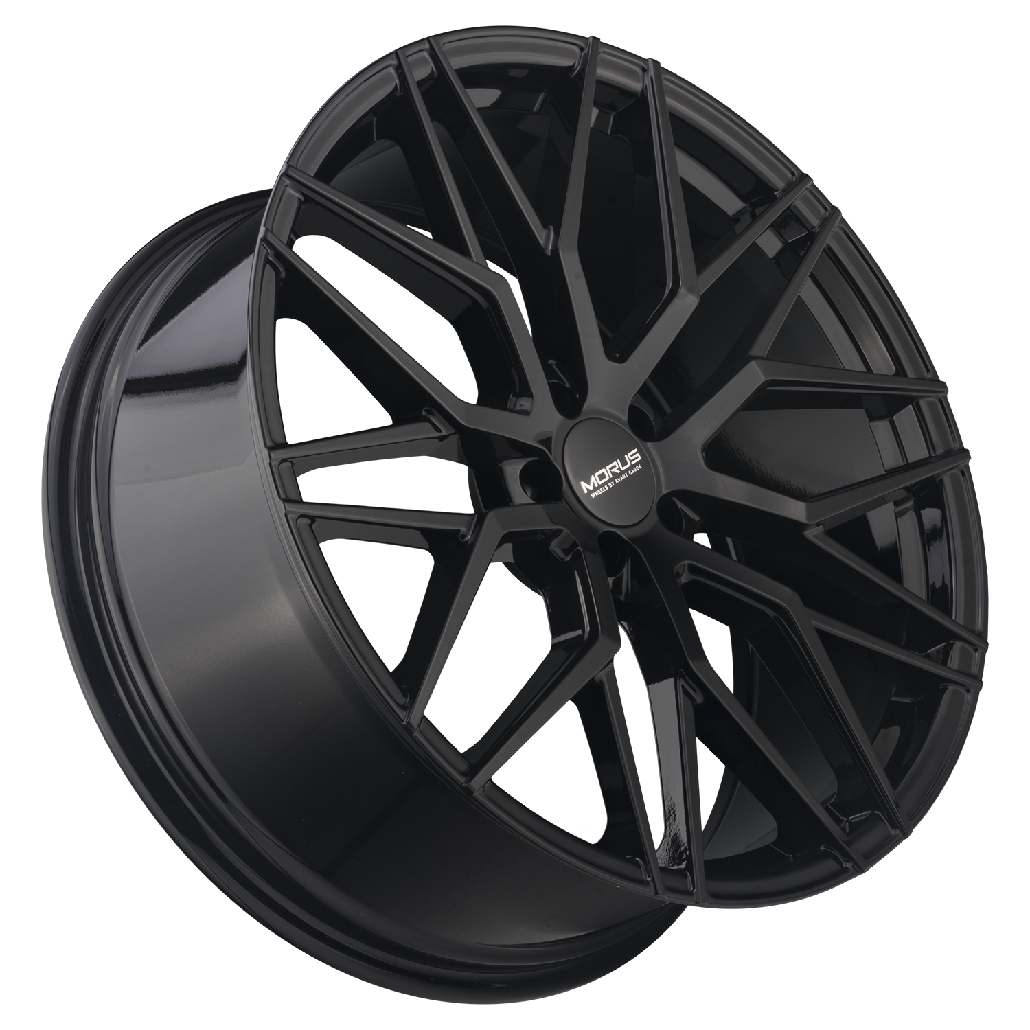 Morus STERN, Flat Concave Profile, 18x8.5, 5x112, ET35, CB66.56, Gloss Black