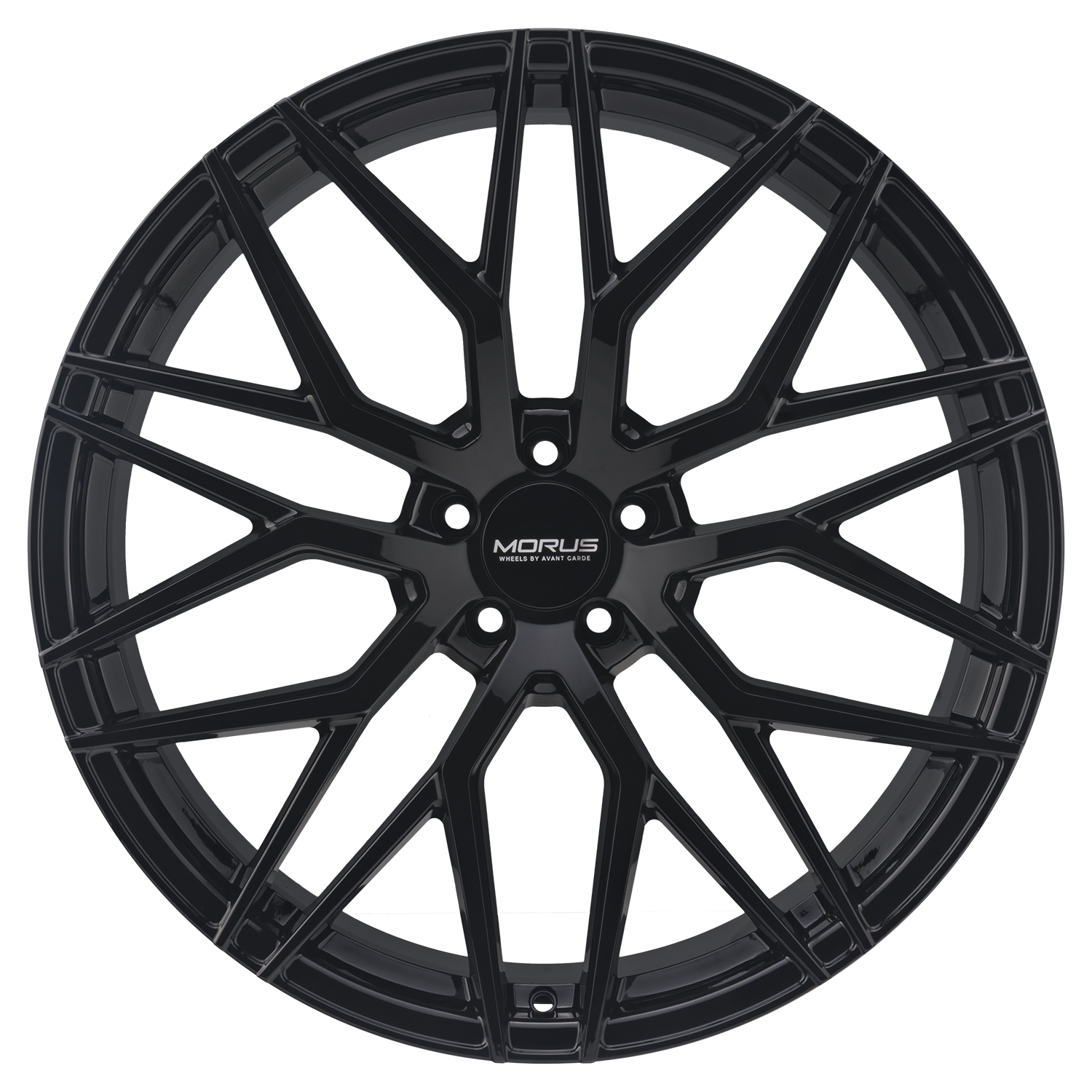 Morus STERN, Flat Concave Profile, 18x8.5, 5x112, ET35, CB66.56, Gloss Black