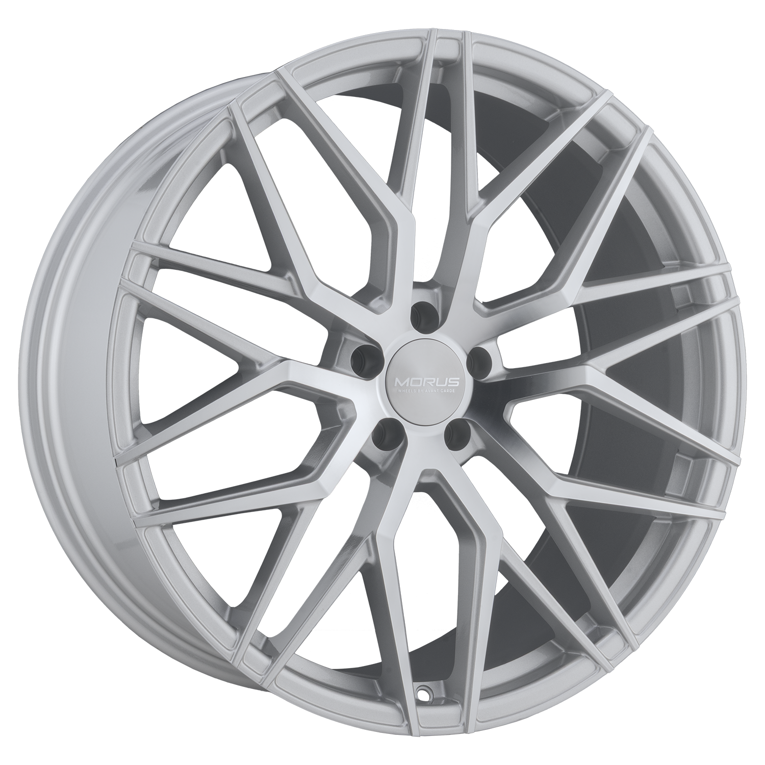 Morus STERN, Flat Concave Profile, 18x8.5, 5x112, ET35, CB66.56, Silver Machined