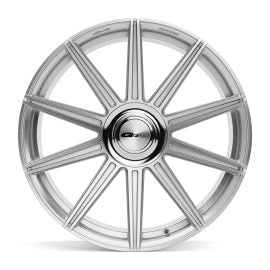GFG Marash, Deep Profile, 24X10, 5x100/139.7, ET10 to 45, CB72.56 to 108, Brushed With Clear Coat
