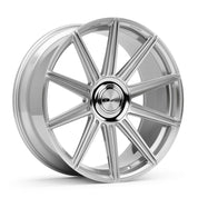 GFG Marash, Deep Profile, 24X10, 5x100/139.7, ET10 to 45, CB72.56 to 108, Brushed With Clear Coat
