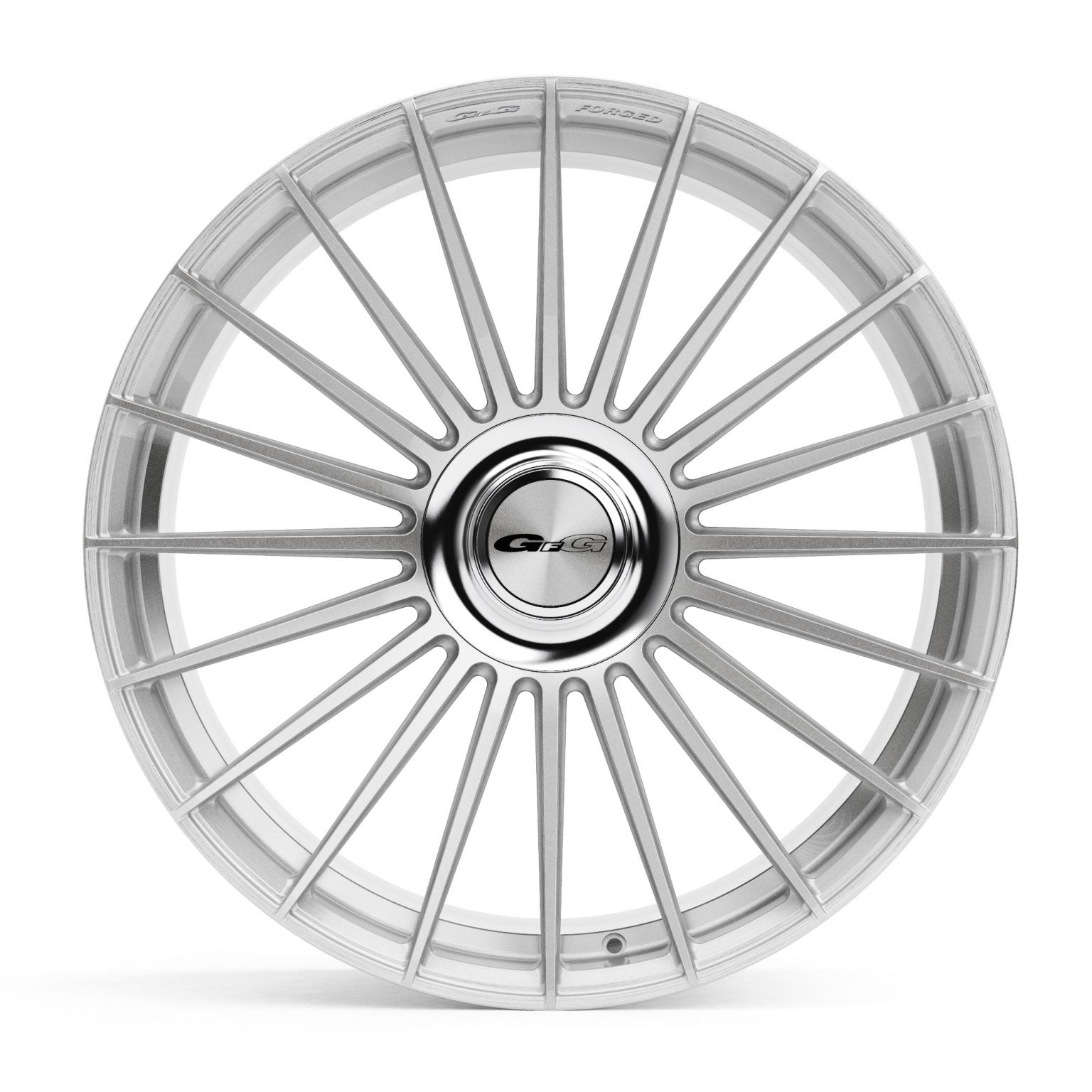 GFG Anteb, Deep Profile, 24X10, 5x100/139.7, ET10 to 45, CB72.56 to 108, Brushed With Clear Coat