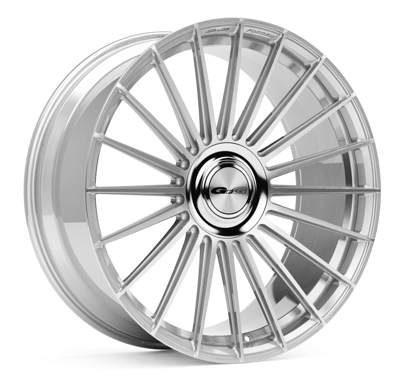 GFG Anteb, Deep Profile, 24X10, 5x100/139.7, ET10 to 45, CB72.56 to 108, Brushed With Clear Coat