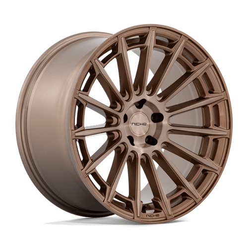 Niche 1PC M275 AMALFI, 20X9, 5X120, ET18, CB72.56, PLATINUM BRONZE