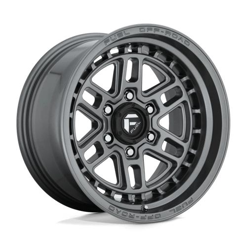 Fuel 1PC D668 NITRO, 17X9, 6X139.7, ET1, CB106.1, MATTE GUN METAL