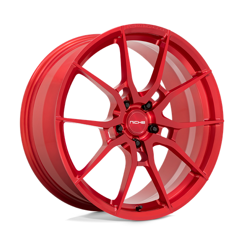 Niche 1PC T113 KANAN, 21X12, 5X130, ET45, CB71.5, BRUSHED CANDY RED