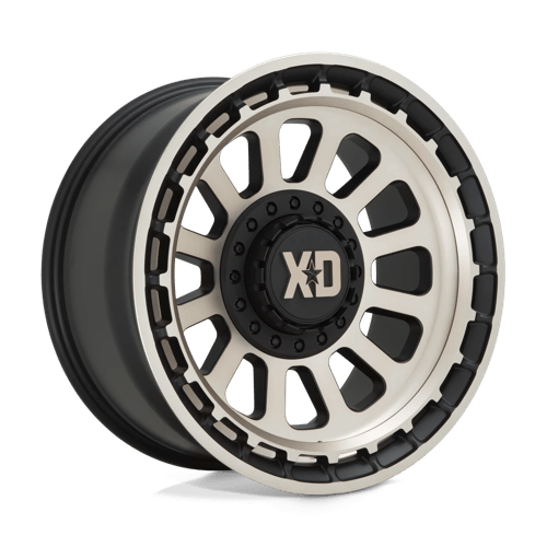 XD XD856 OMEGA, 20X10, 5X139.7/5X150, ET-18, CB110.1, SATIN BLACK W/ BRONZE TINT