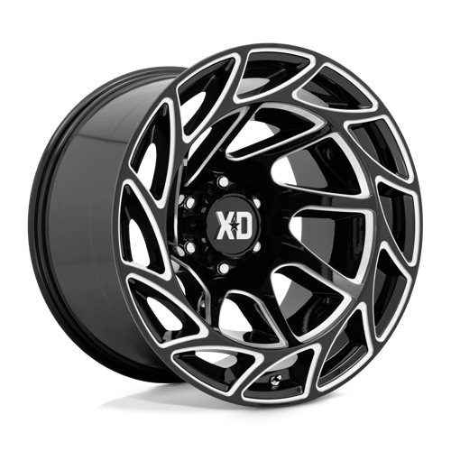 XD XD860 ONSLAUGHT, 20X12, 6X135, ET-44, CB87.1, GLOSS BLACK MILLED