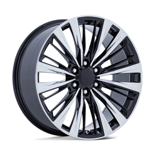 Performance Replicas PR226, 22X9, 6X139.7, ET28, CB78.1, GLOSS BLACK POLISHED