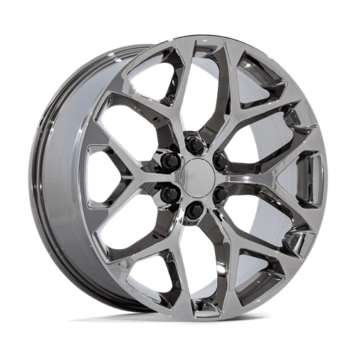 Performance Replicas PR176, 24X10, 6X139.7, ET24, CB78.1, BLACK CHROME