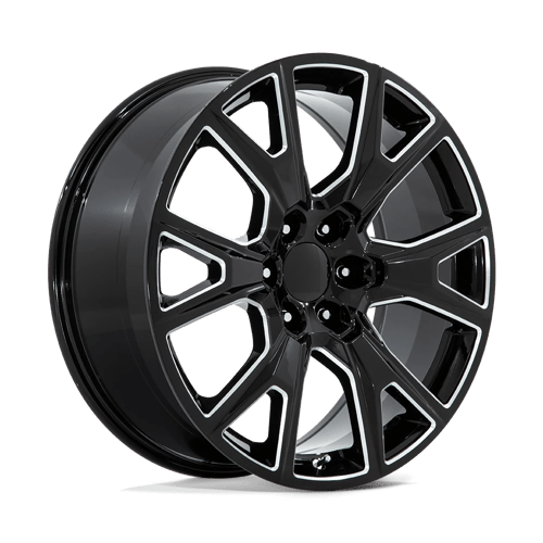 Performance Replicas PR199, 24X10, 6X139.7, ET31, CB78.1, GLOSS BLACK MILLED
