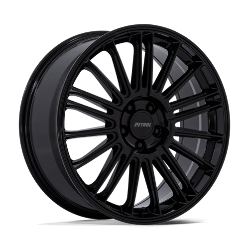 Petrol PE001 P1D, 20X8.5, 5X114.3, ET40, CB72.56, GLOSS BLACK