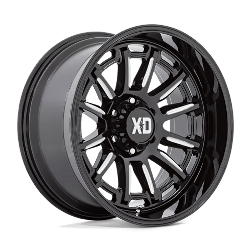 XD XD865 PHOENIX, 20X9, 6X139.7, ET18, CB106.1, GLOSS BLACK MILLED