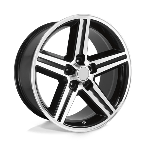 Performance Replicas PR148, 20X8, 5X120.65, ET0, CB73.1, GLOSS BLACK MACHINED