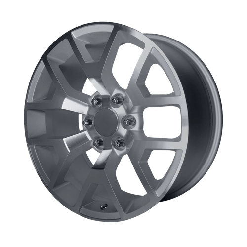 Performance Replicas PR150, 20X9, 6X139.7, ET27, CB78.1, SILVER MACHINED