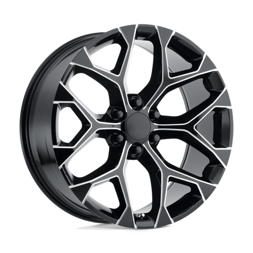 Performance Replicas PR176, 22X9, 6X139.7, ET24, CB78.1, GLOSS BLACK MILLED