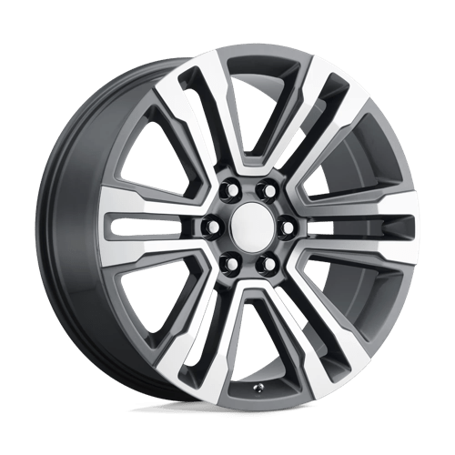 Performance Replicas PR182, 22X9, 6X139.7, ET24, CB78.1, GUNMETAL MACHINED