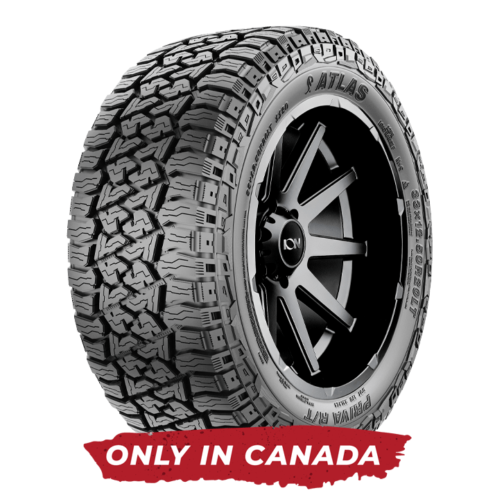 ATLAS Tires Priva R/T, 33X12.50R18LT, 122Q, B (4 Ply), BSW - 33-125018ATL/PRIVART