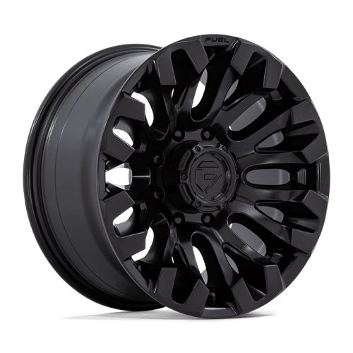 Fuel 1PC D831 QUAKE, 18X9, 8X180, ET1, CB124.2, BLACKOUT