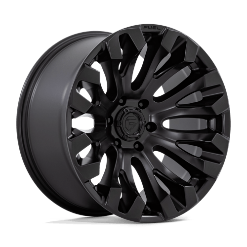 Fuel 1PC D831 QUAKE, 18X9, 5X139.7, ET1, CB78.1, BLACKOUT