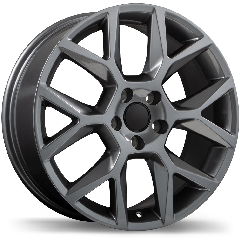 Replika R151A, 18x7.5, 5x112, ET51, CB57.1, Gloss Gunmetal - R151A-1875-44MN+51R571