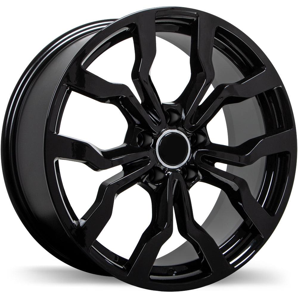 Replika R152A, 19x8.5, 5x112, ET35, CB66.5, Gloss Black - R152A-1985-44BN+35R665