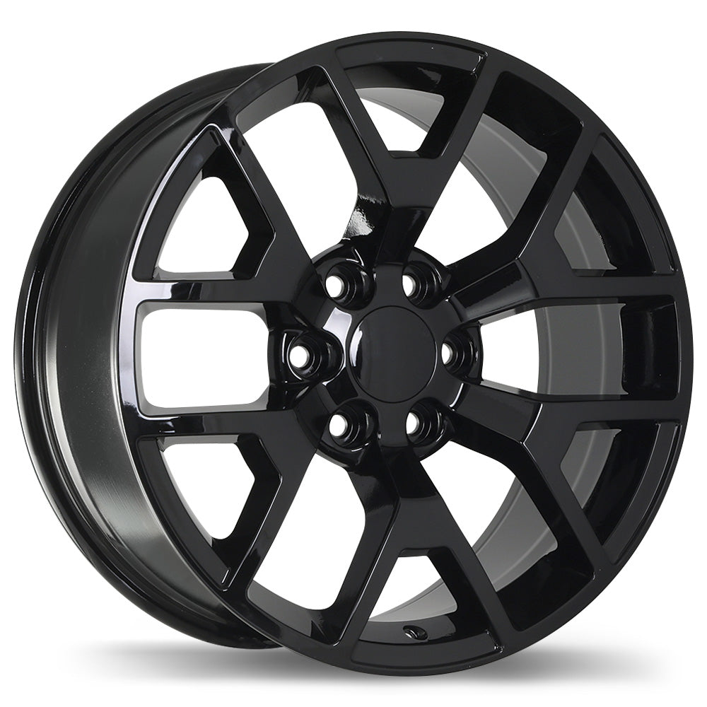 Replika R162B, 22x9.0, 6x139.7, ET27, CB78.1, Gloss Black - R162B-2290-83BN+27C781