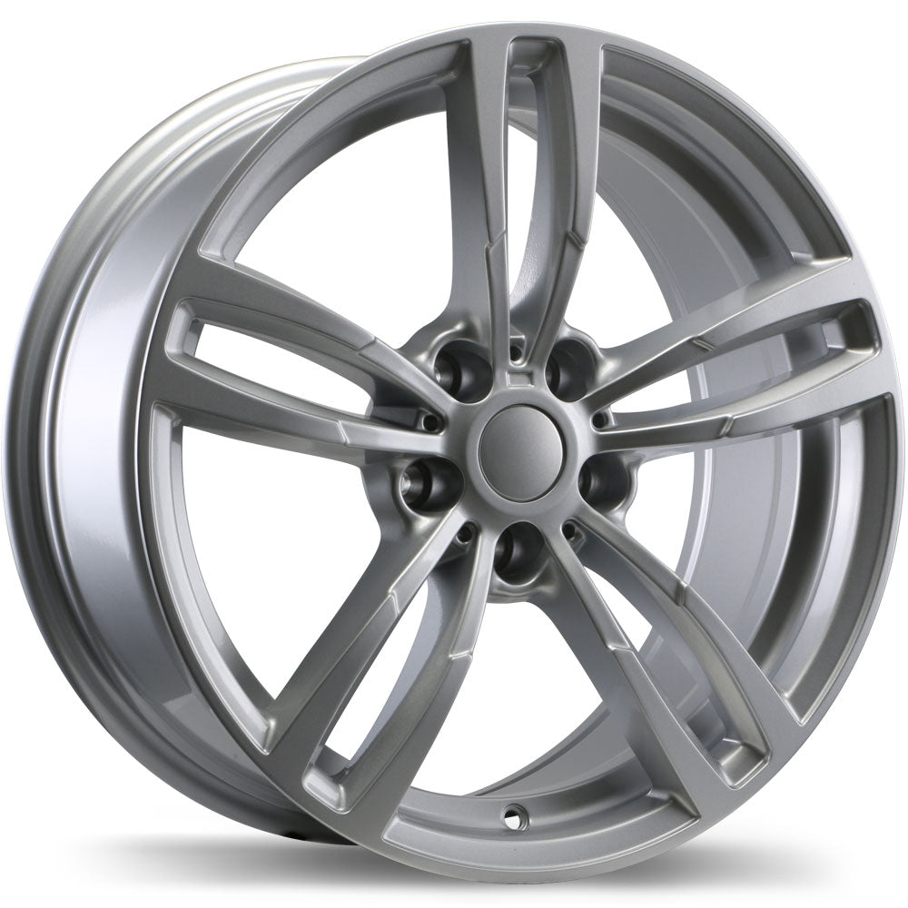 Replika R163A, 19x8.5, 5x112, ET25, CB66.6, Gloss Silver - R163A-1985-44SN+25C666