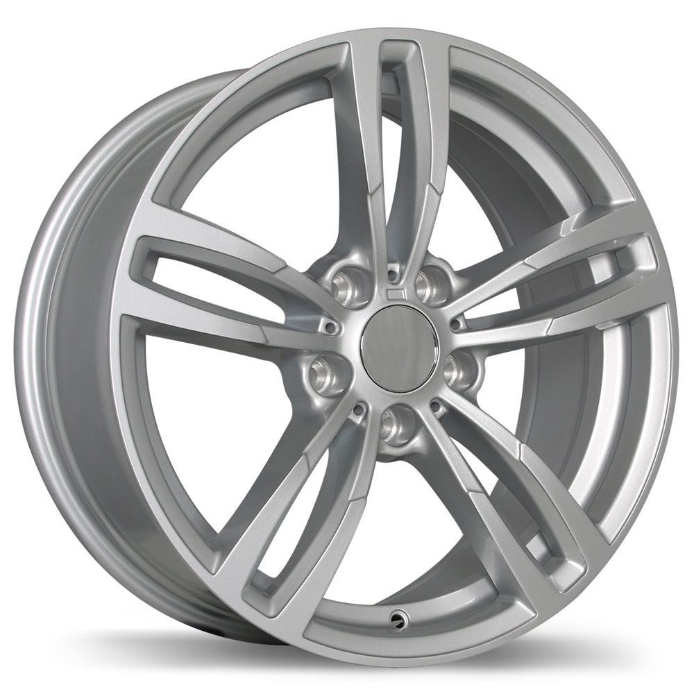 Replika R163A, 17x8.0, 5x120, ET35, CB74.1, Gloss Silver - R163A-1780-12SN+35C741