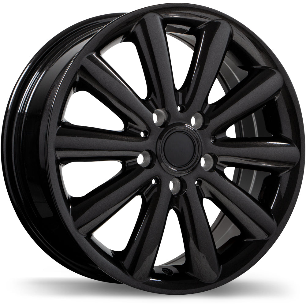 Replika R181, 16x6.5, 5x112, ET54, CB66.6, Titanium Black - R181-1665-44BE+54C665