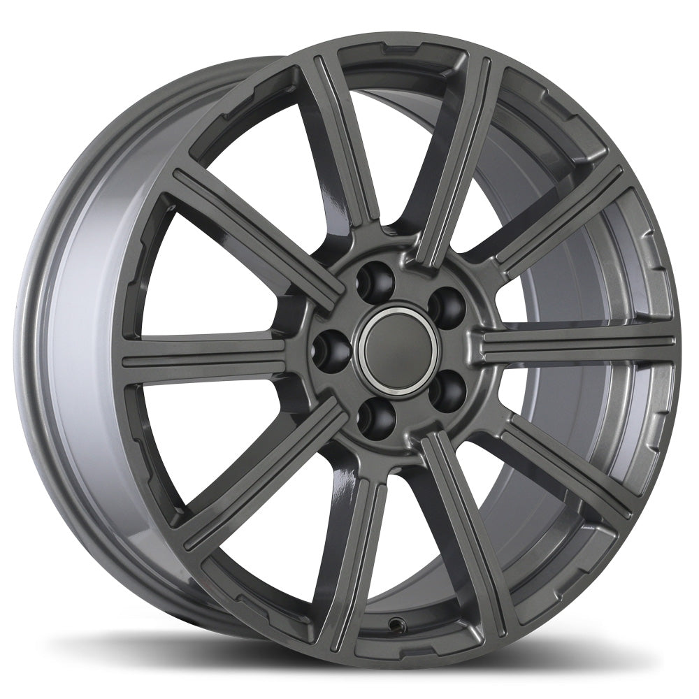 Replika R193, 20x9.0, 5x112, ET28, CB66.5, Gloss Gunmetal - R193-2090-44MN+28R665