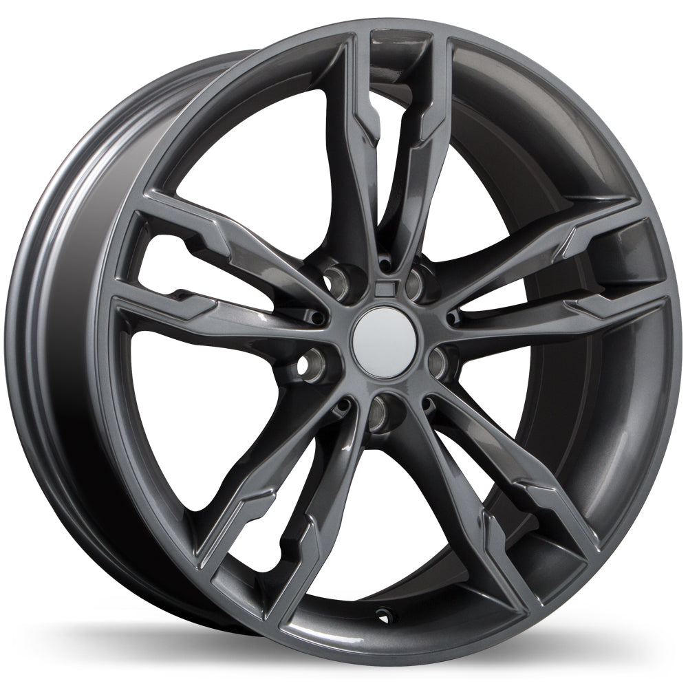 Replika R198, 19x8.5, 5x112, ET25, CB66.6, Gloss Gunmetal - R198-1985-44MN+25C666