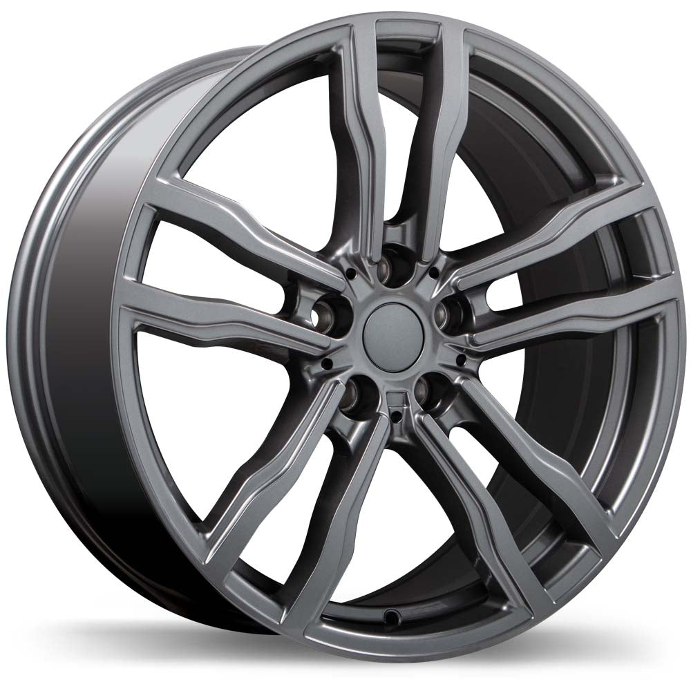 Replika R200, 19x8.5, 5x112, ET35, CB66.6, Gloss Gunmetal - R200-1985-44MN+35C666
