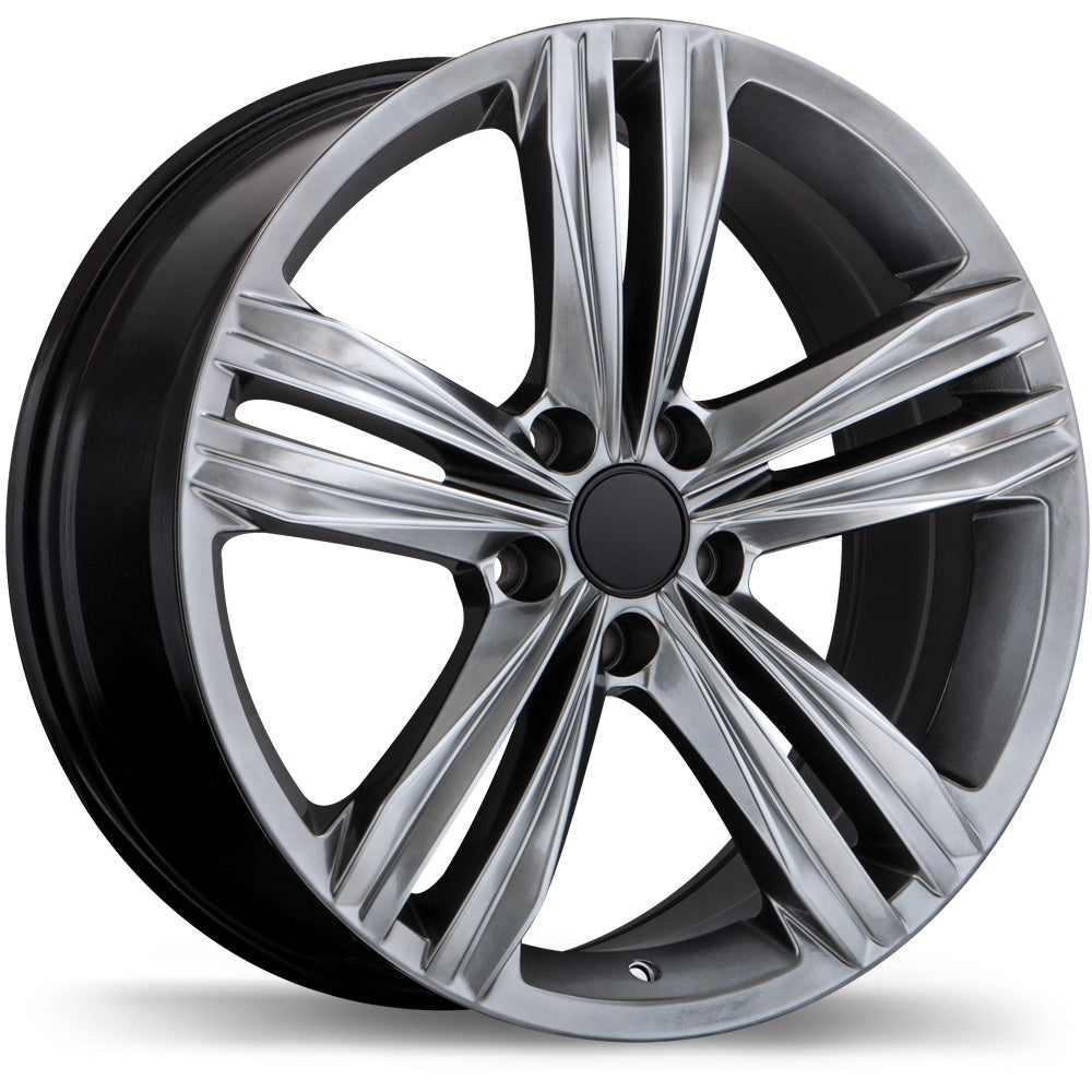 Replika R205, 18x8.0, 5x112, ET33, CB66.5, Dark Hyper Silver - R205-1880-44HD+33R665