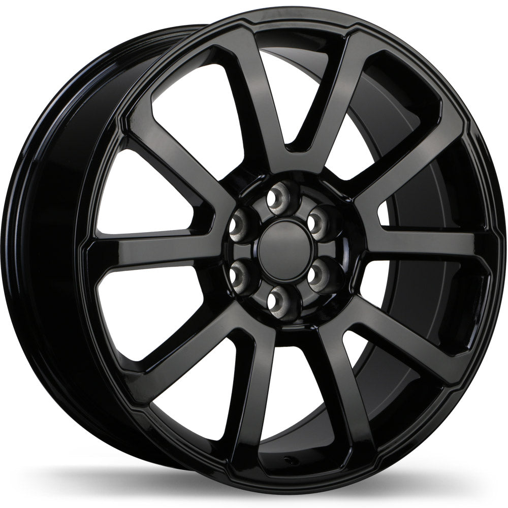 Replika R214, 20x8.5, 6x120, ET33, CB67.1, Gloss Black - R214A-2085-62BN+33C671