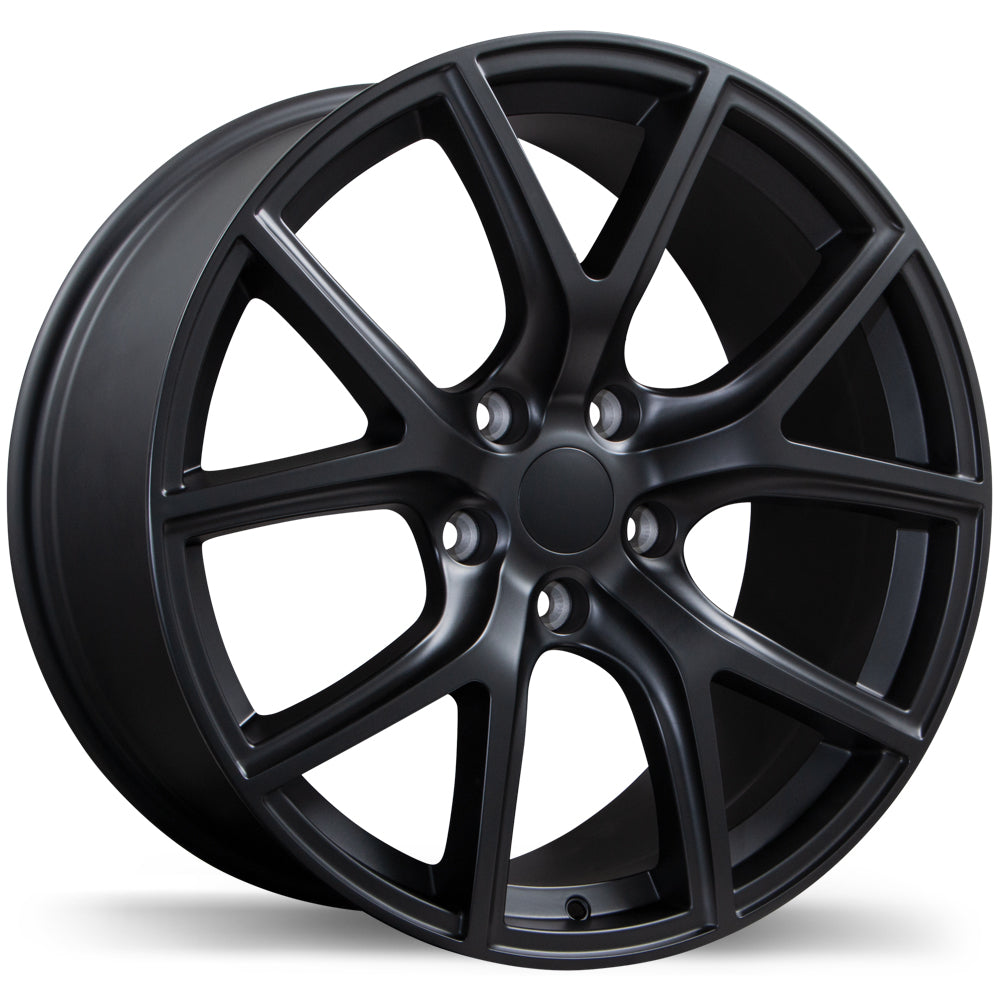 Replika R217A, 20x9.0, 5x127, ET34, CB71.5, Satin Black - R217A-2090-73BT+34C715