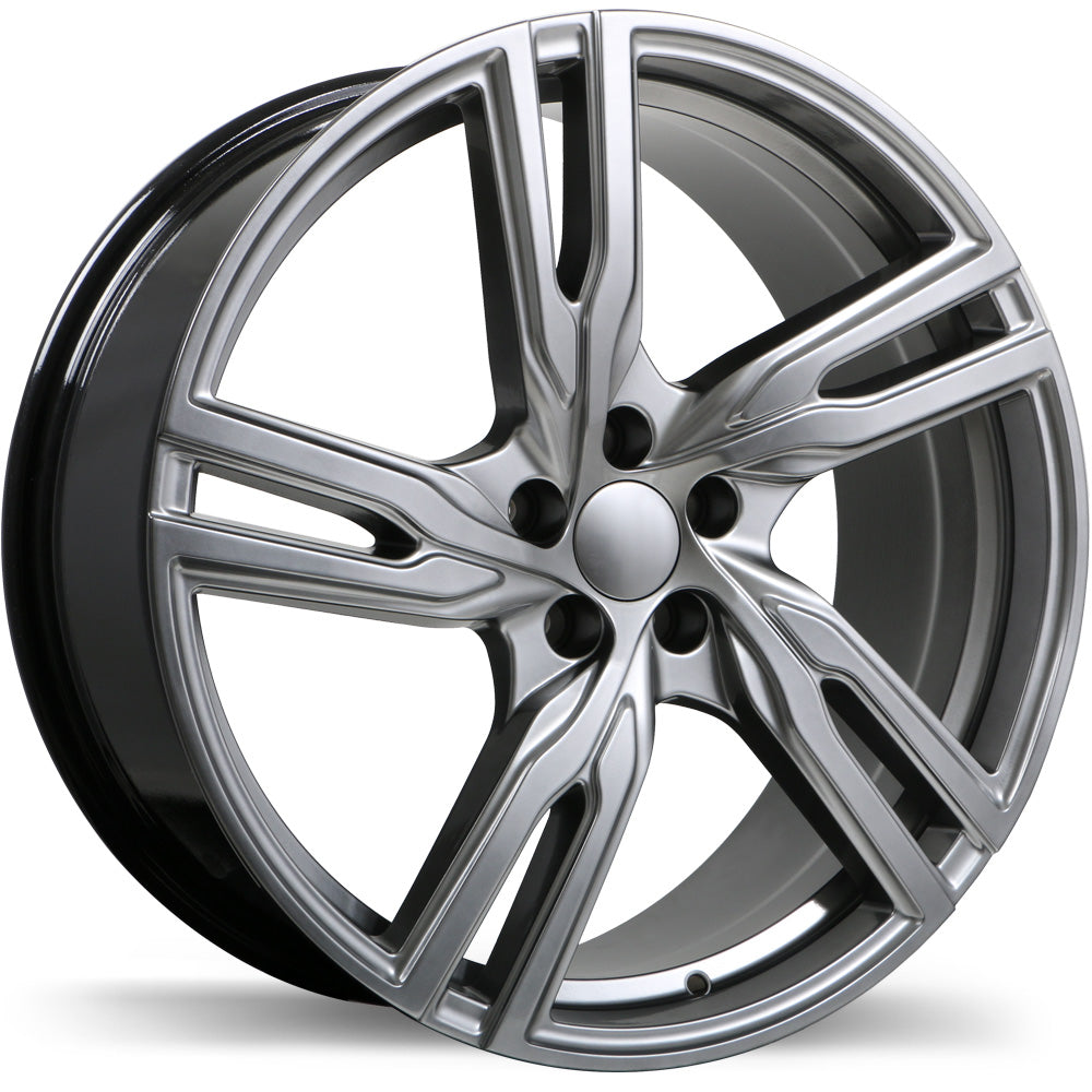 Replika R221, 20x8.5, 5x108, ET38, CB63.4, Dark Hyper Silver - R221-2085-31HD+38C634