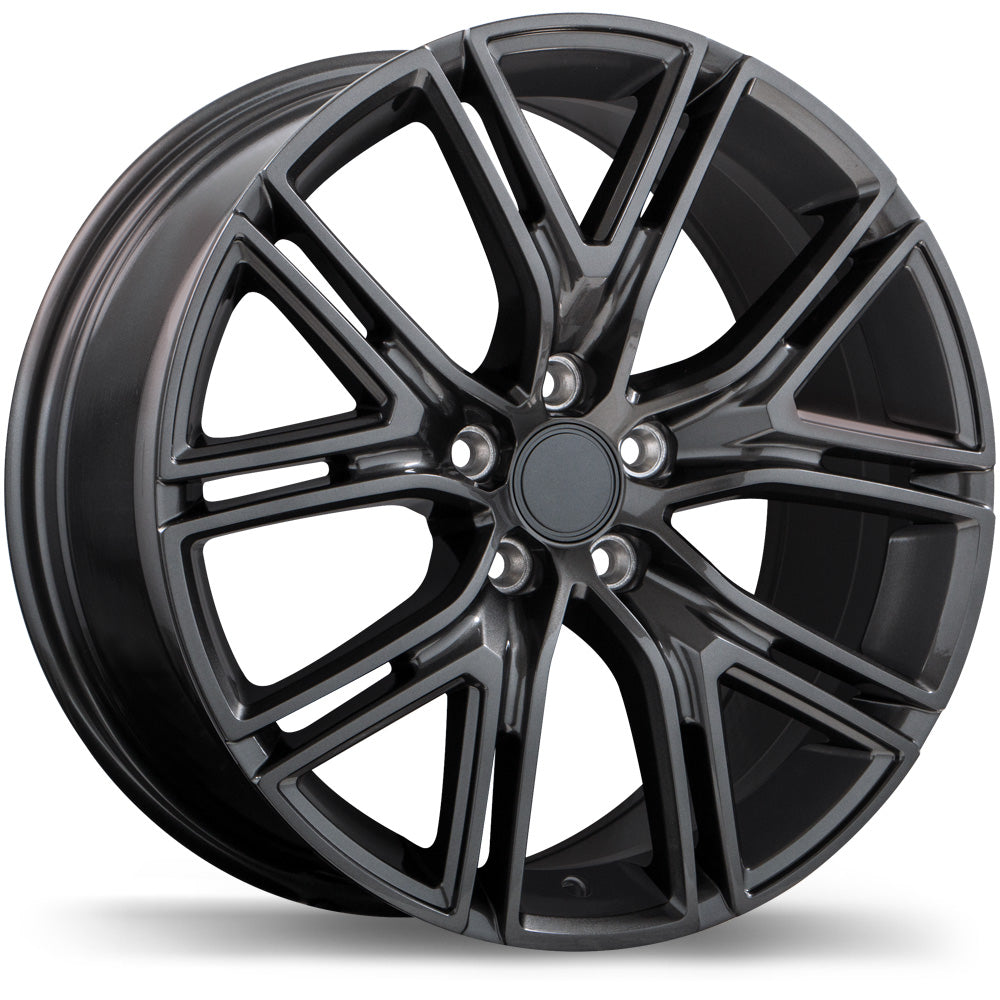 Replika R222, 17x7.5, 5x108, ET48, CB67.1, Gloss Gunmetal - R222-1775-31MN+48C671