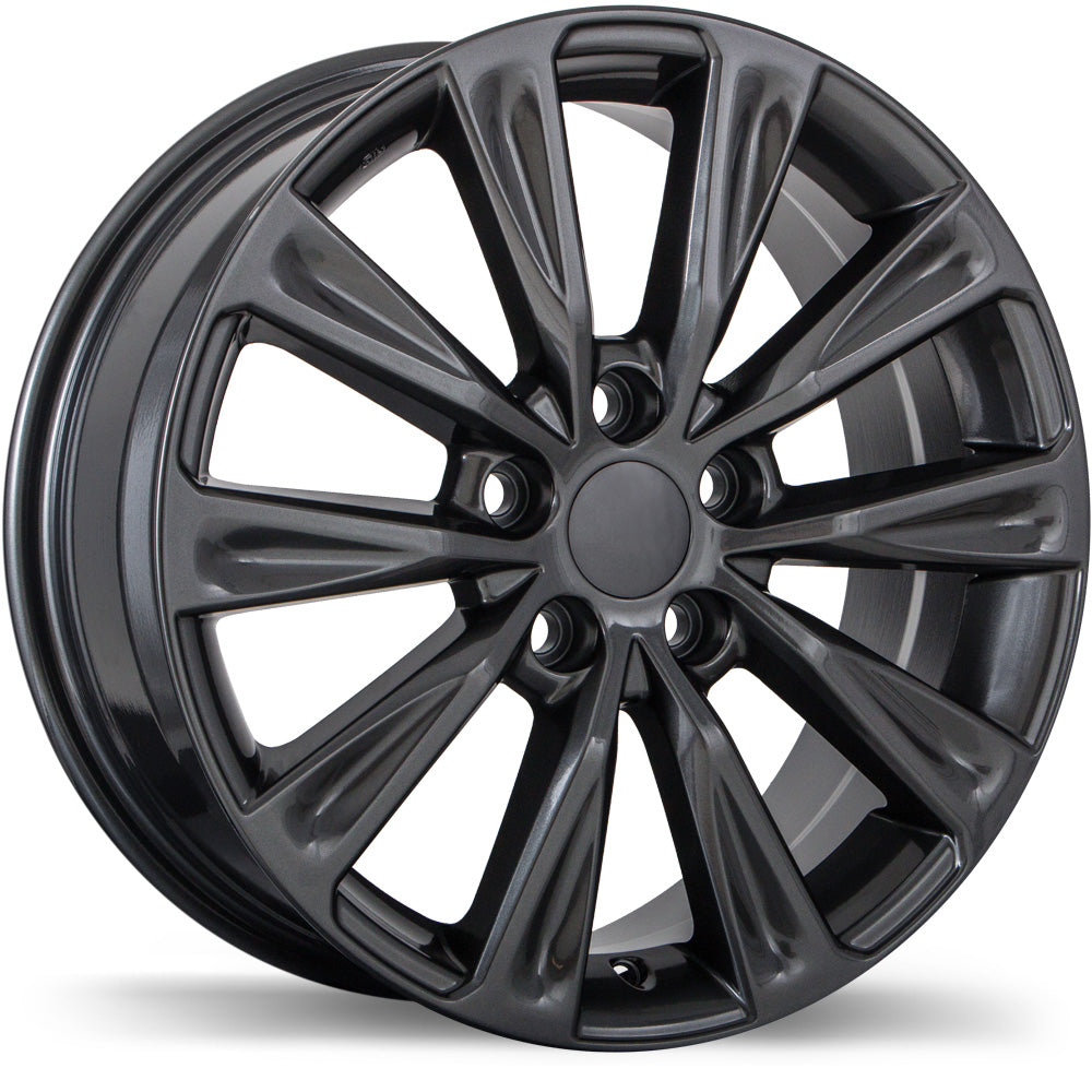 Replika R223, 17x7.0, 5x114.3, ET39, CB60.1, Gloss Gunmetal - R223-1770-65MN+39F601