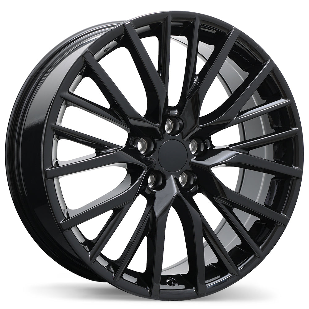 Replika R224, 20x8.0, 5x114.3, ET30, CB60.1, Gloss Black - R224-2080-65BN+30F601