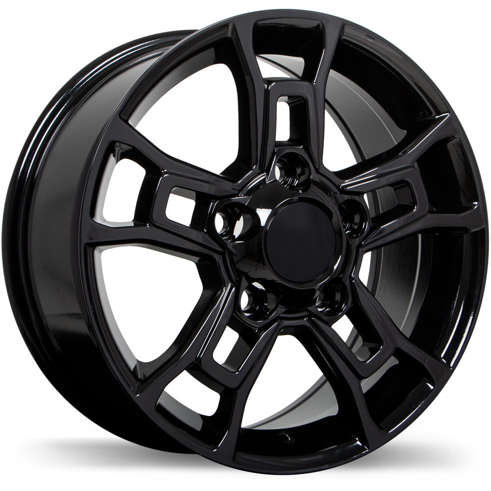 Replika R225, 18x8.0, 5x150, ET60, CB110.1, Gloss Black - R225-1880-51BN+60F101