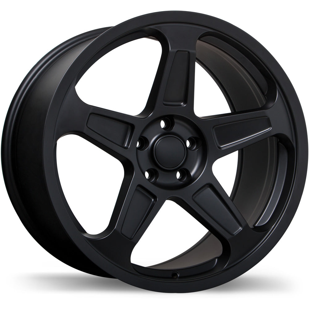Replika R227, 20x9.0, 5x115, ET20, CB71.5, Satin Black - R227-2090-90BT+20C715