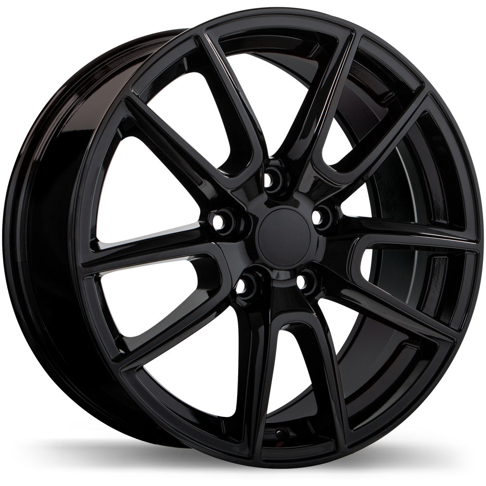 Replika R228, 18x8.0, 5x127, ET45, CB71.5, Gloss Black - R228-1880-73BN+45C715