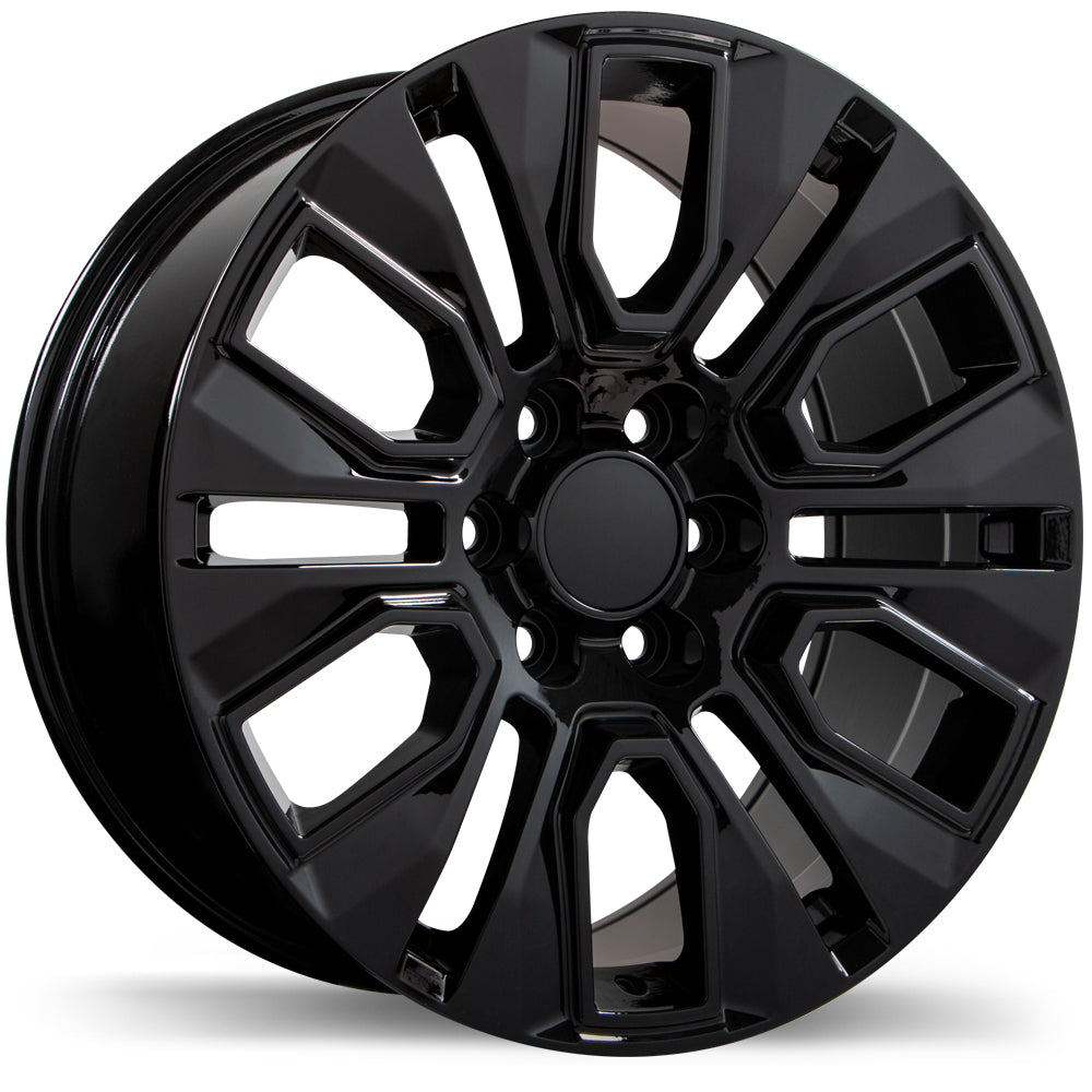 Replika R232, 20x9.0, 6x139.7, ET24, CB78, Gloss Black - R232-2090-83BN+24C780