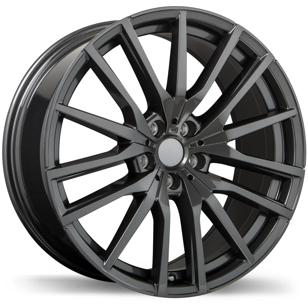 Replika R233, 20x9.0, 5x112, ET35, CB66.6, Gloss Gunmetal - R233-2090-44MN+35C666