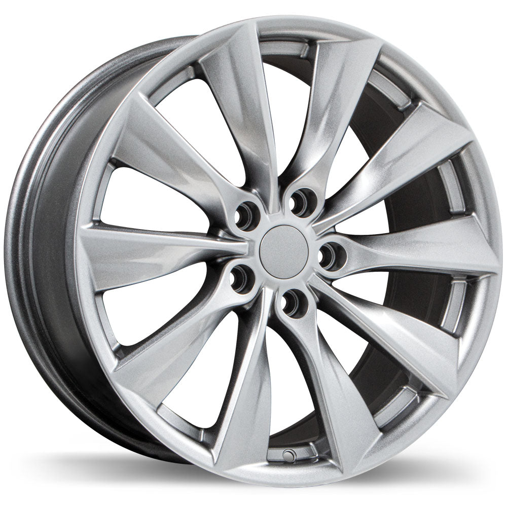Replika R241B, 18x8.5, 5x114.3, ET40, CB71.5, Gloss Silver - R241B-1885-65SN+40C715