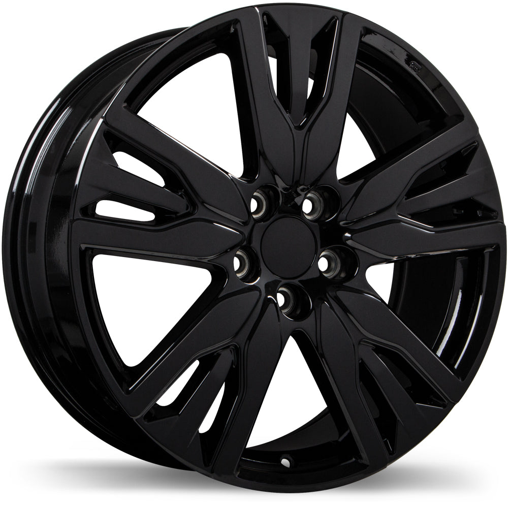 Replika R244, 20x8.0, 5x120, ET55, CB64.1, Gloss Black - R244-2080-12BN+55R641