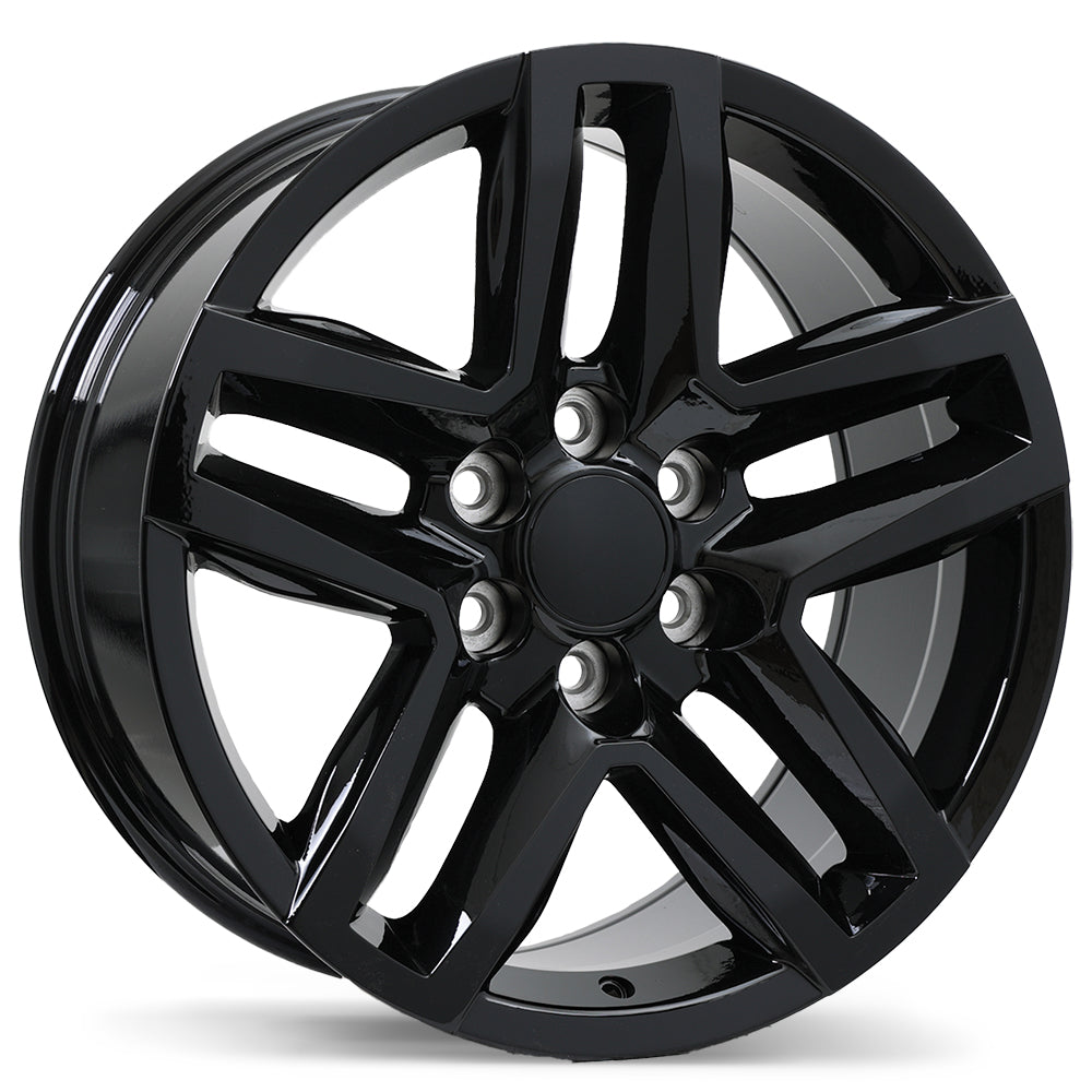 Replika R245, 20x9.0, 6x139.7, ET28, CB78, Gloss Black - R245-2090-83BN+28C780
