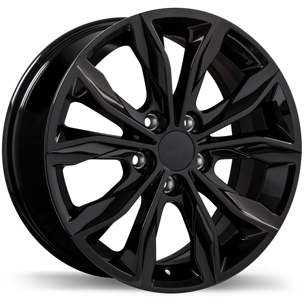 Replika R248, 17x7.5, 5x115, ET45, CB70.3, Gloss Black - R248-1775-90BN+45C703
